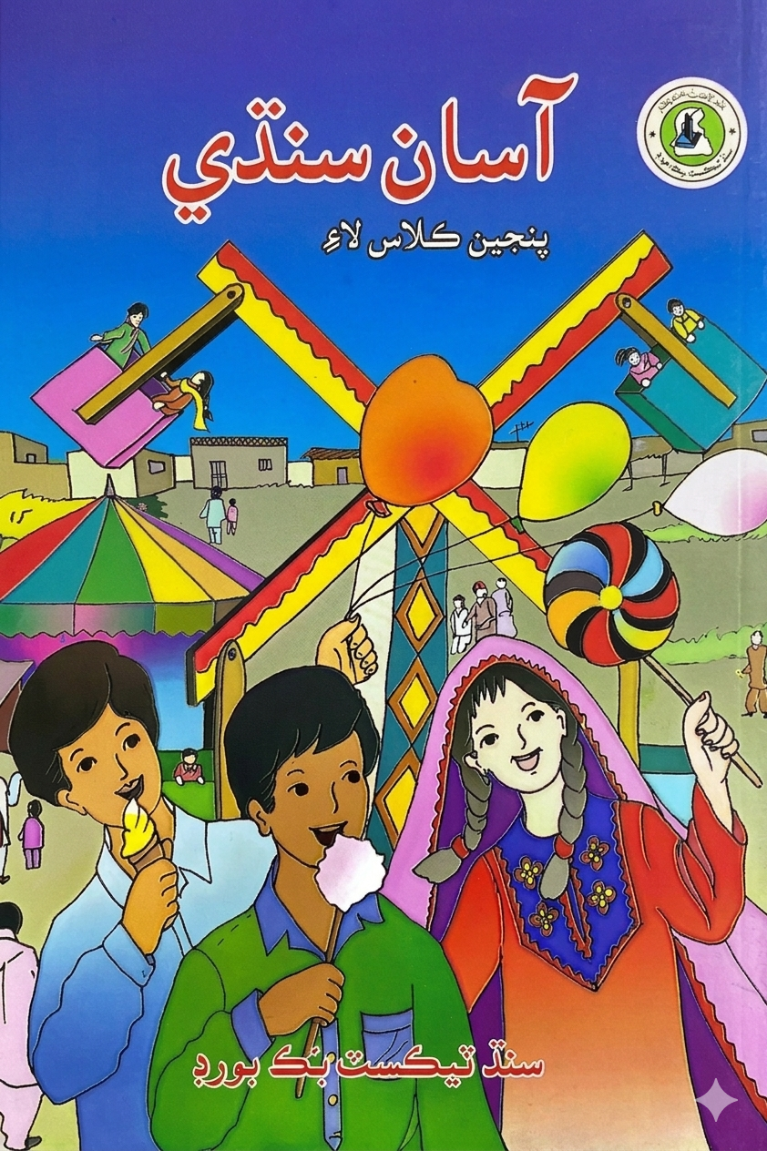 Asan Sindhi Class 5 Sindh Text Board